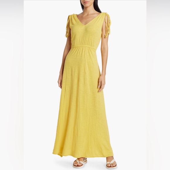 Nordstrom Dresses & Skirts - Nordstrom Rack V-neck Sleeveless Organic Cotton Maxi Dress